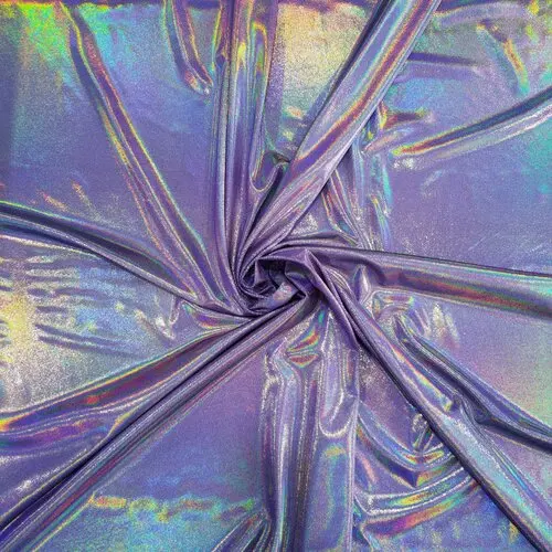 Purple mermaid Новая biflex ткань, 200 gsm блестящая ткань для купальников, 4 способа растягивания, biflex, лайкра ткань, спандекс, MK - Цвет: Purple mermaid