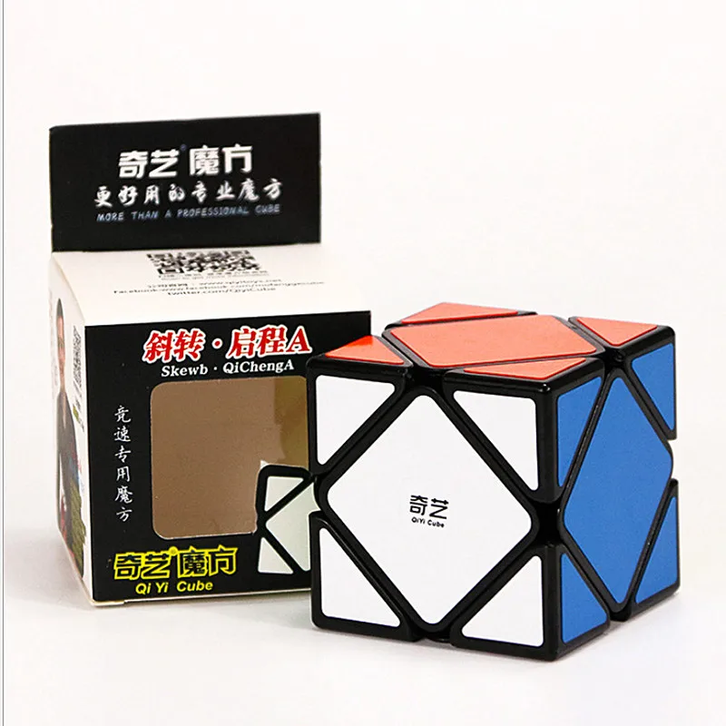 Qiyi QiCheng A 3x3 скорость позиционирования косый магический куб QICHENG A3x3 головоломка qiyi