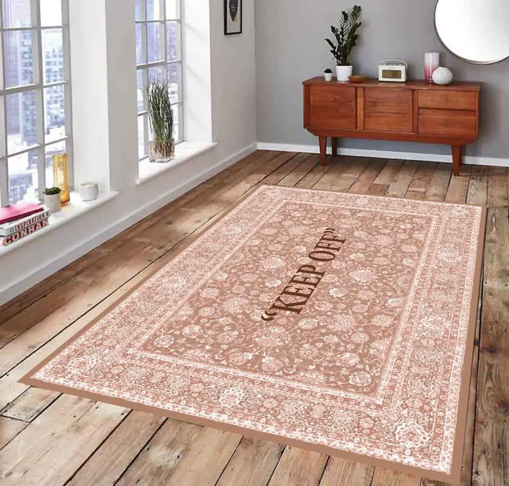 

KEEP OFF 73 Patterned Carpet ,Non Slip Floor Carpet,Teen's Carpet,Turkish Rug