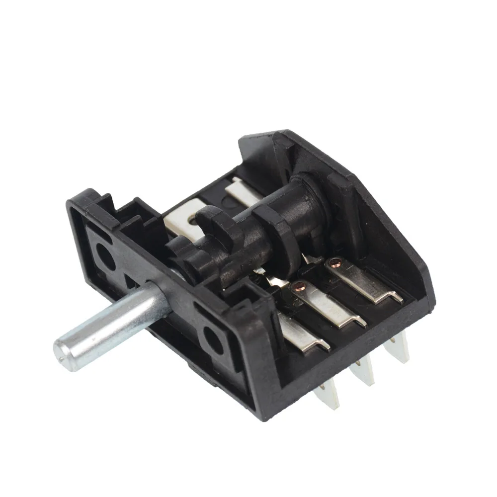 Поворотный переключатель для духовки с 3 сторонним металлическим валом 4301907D| |