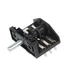 Поворотный переключатель для духовки с 3-сторонним металлическим валом-4301907D