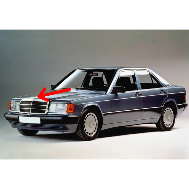 Передний значок на капот Mercedes w201 с эмблемой звезды Класс E 1982 1993 вторичный рынок