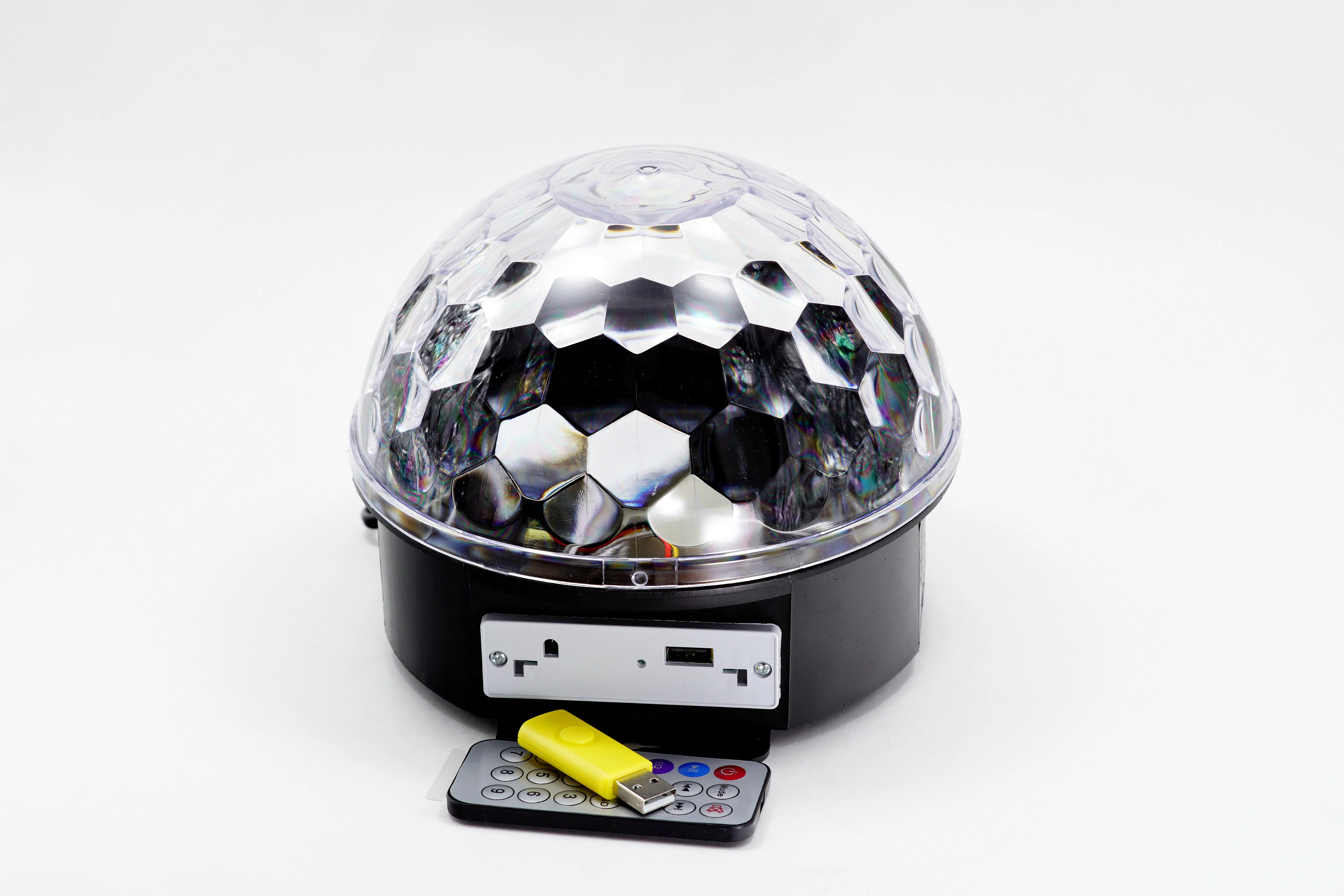Светодиодный Диско-шар (дискошар) LED RGB Magic Ball Light BlueTooth (с MP3-плеером и ПДУ) RZ-026 |