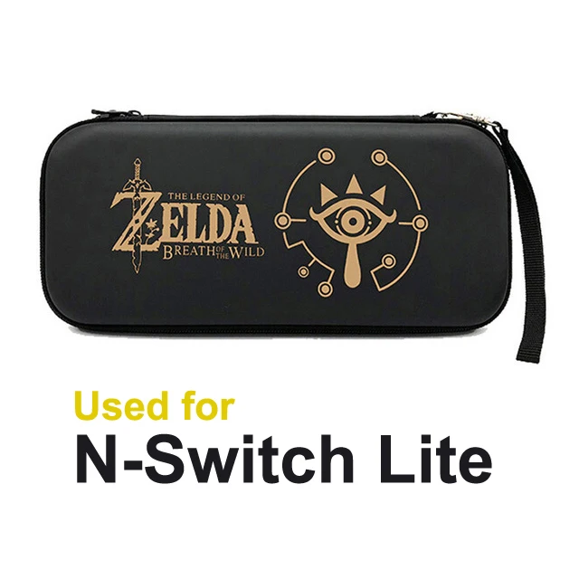 Zelda Новейший чехол для хранения пульта и аксессуаров для переноски, переносная защитная сумка EVA для Nintendo Switch Lite - Цвет: Zelda