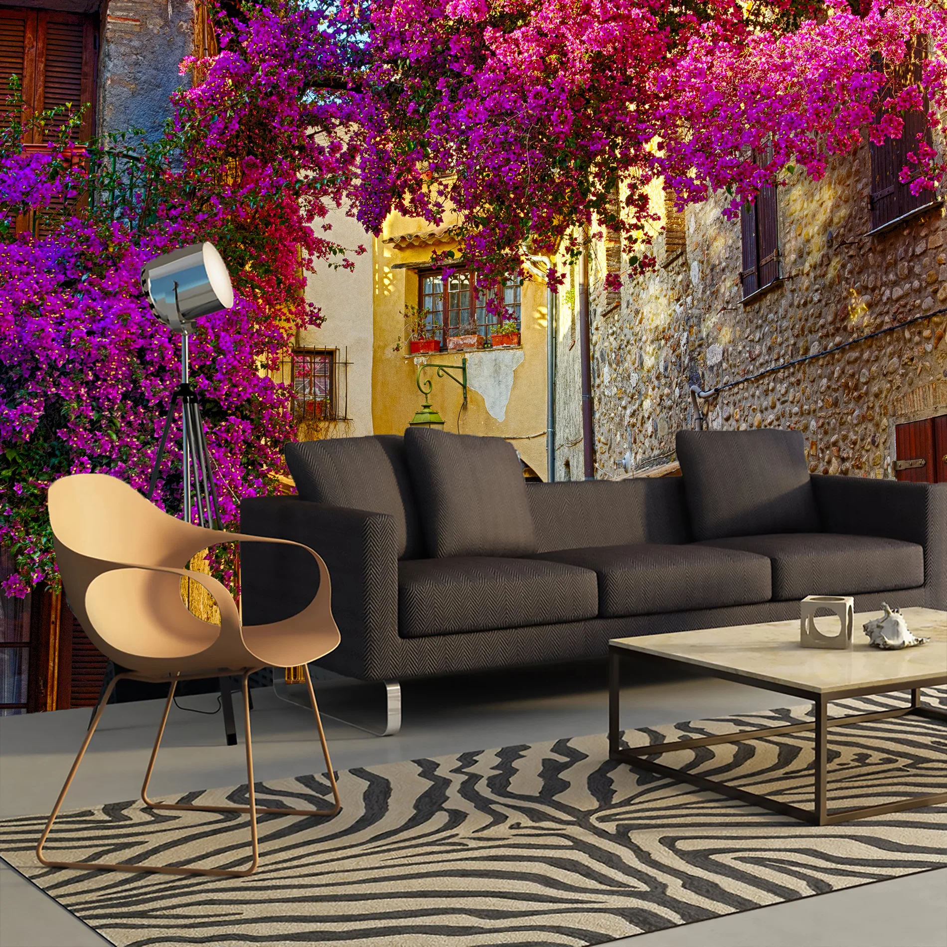 3D Фотообои обои на стену Улицы Европы заказ для зала кухни спальни детской