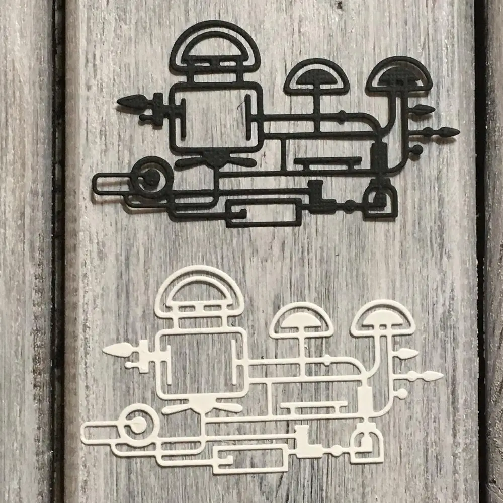Искусство механические иллюзии трубопровод для резки металла рельефное