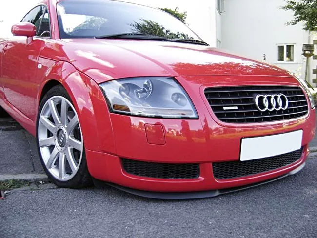 Бампер передний Audi TT Mk1 CUPRA R 3 шт. черный бампер диффузор для шести спойлеров