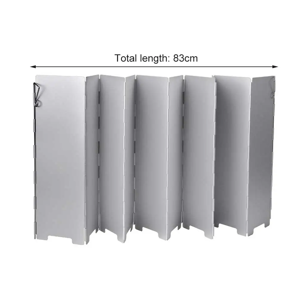 Ветрозащитная плита 9/10 для газовой горелки ветрозащитный экран пикника кемпинга