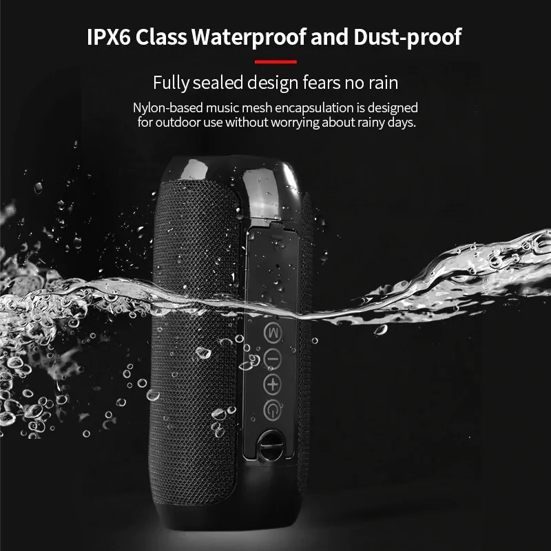 Популярный TG117 BT Bluetooth сабвуферный динамик для использования на улице