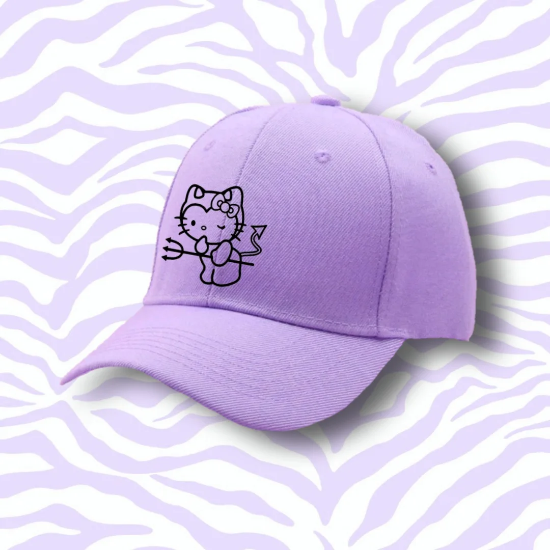 Baseball Cap Hello Kitty Devil Purple 