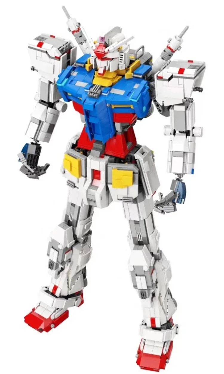 DHL горячие продажи, супер робот войны меха классическая модель Gundam 18K-RX78-2 1: 60 3500 шт факсированная скоба, конструкторные блоки, Детские кубики елочных игрушек