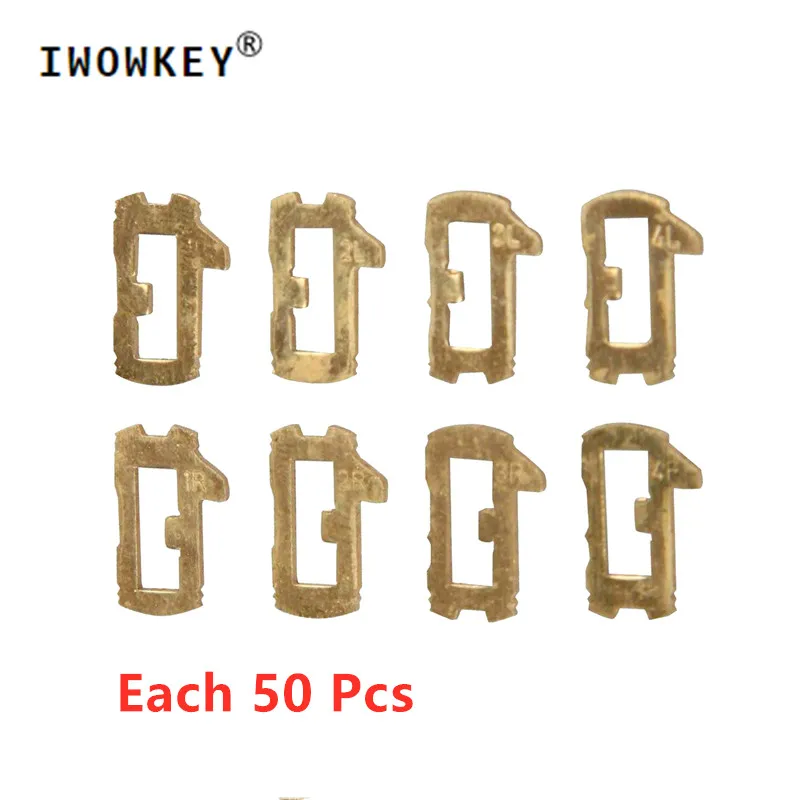 

200pcs/lot 8 model HU100 Car Lock Reed Locking Plate For Chevrolet/Ma Rui bao/Cruze/Camaro Buick New Regal LaCrosse GL8