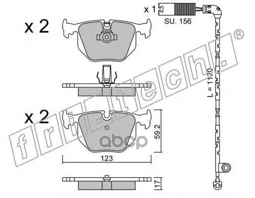 Колодки Тормозные Дисковые Задние Range Rover 02- 576.3w fr | Бытовая техника