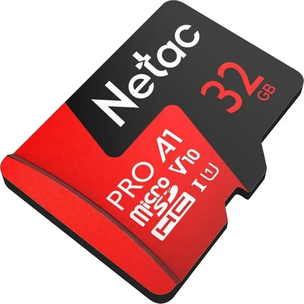 Карта памяти Netac MicroSD card P500 Extreme Pro NT02P500PRO-032G-R 32GB retail version w/SD adapter | Компьютеры и офис