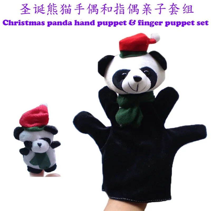 

2PCS/Set Size Hand Puppet Animal Plush Toys Storytelling Baby Educational Hand Puppets Plush Doll Hand Toys For Children Gifts