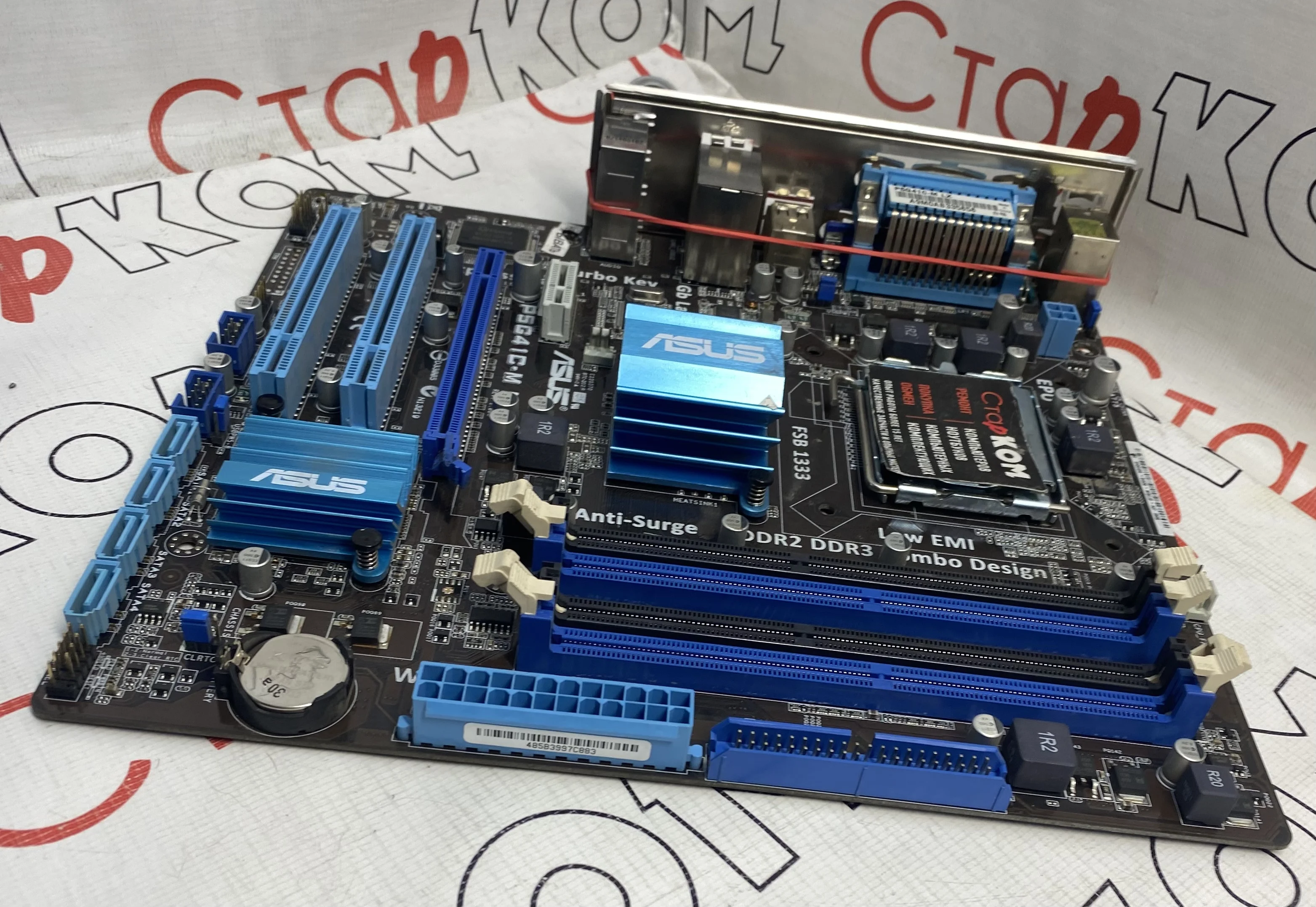 Материнская плата ASUS P5G41C-M LX LGA775​ intel | Компьютеры и офис
