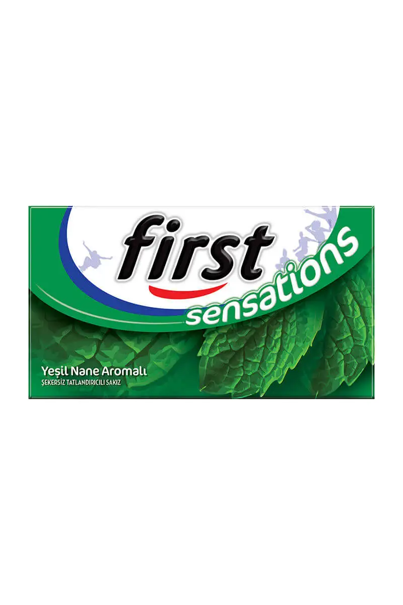 

First Sensations Green Mint Flavored Gum 27 gr FREE SHİPPİNG