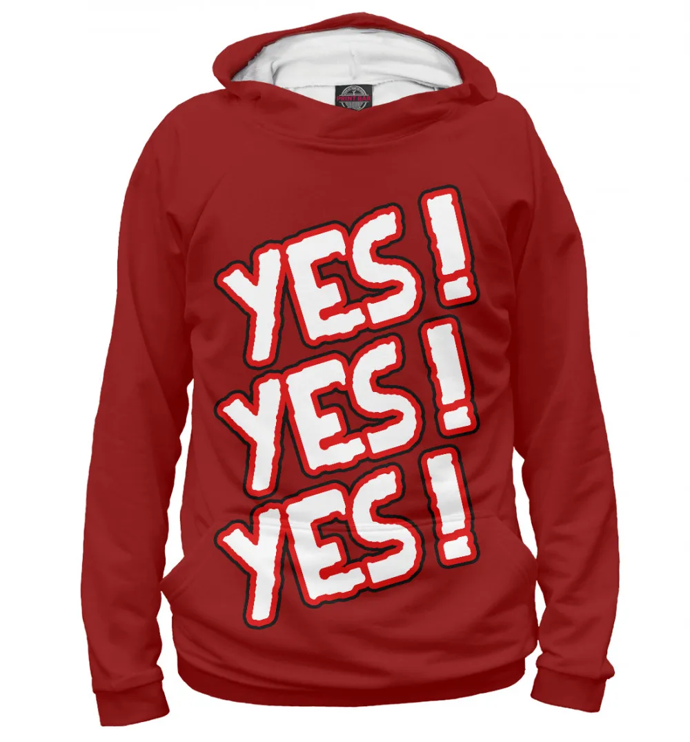 Женское худи Дэниел Брайан Yes Yes|Женские толстовки и свитшоты| |