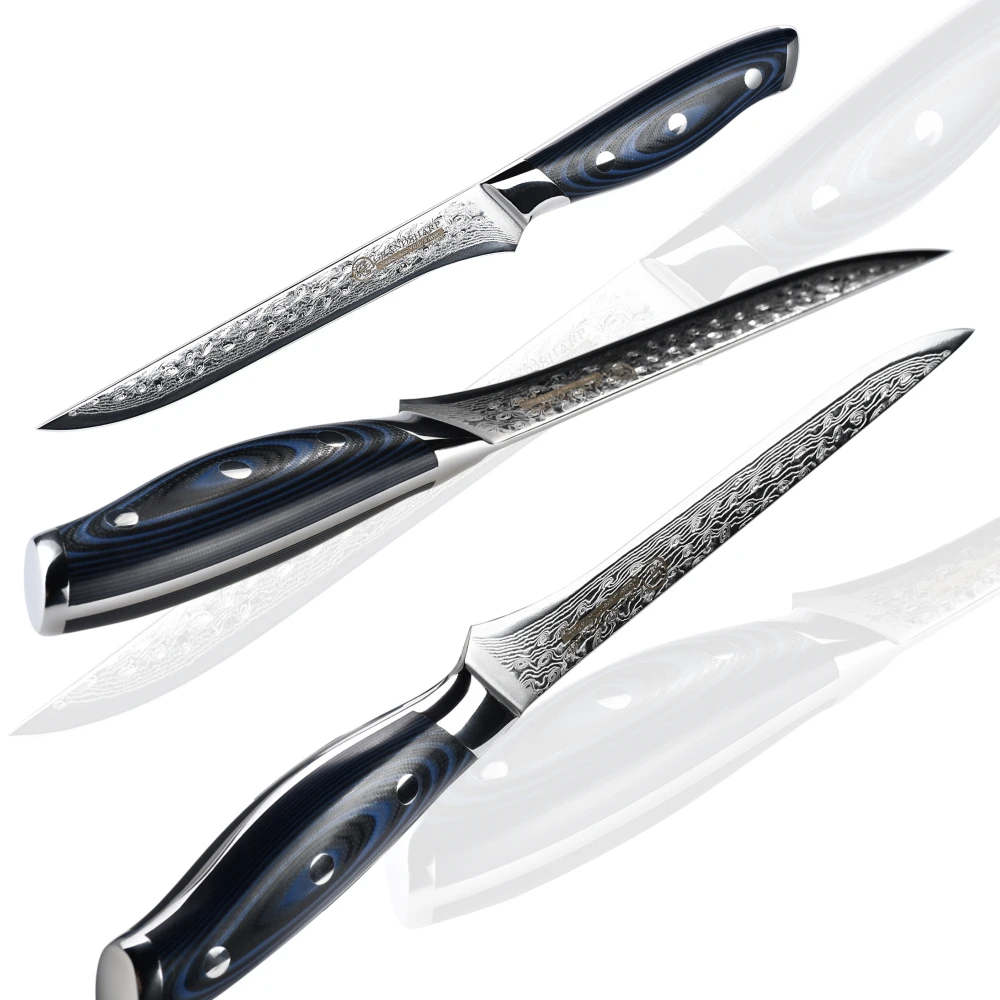 Кулинарный нож Grandsharp 67 слоев vg10 японский шеф повар из дамасской стали G10 кухонные