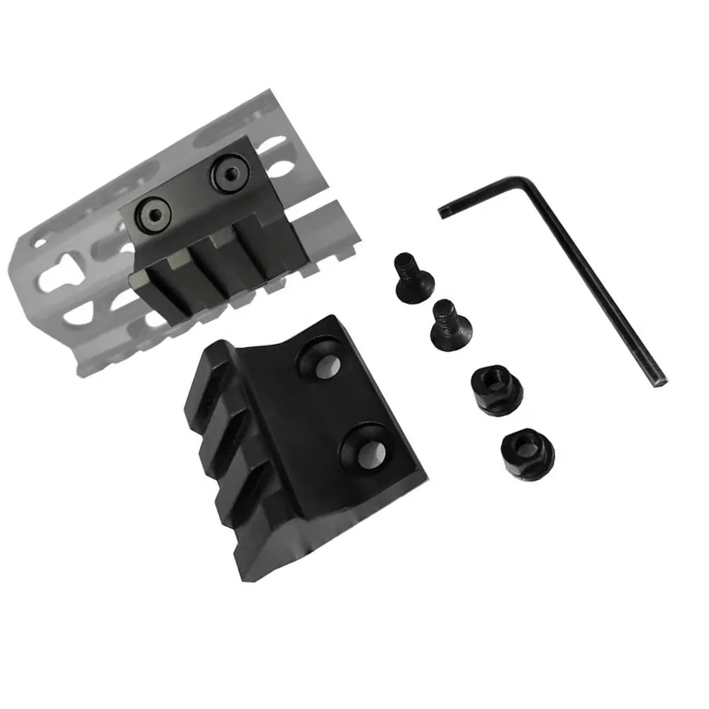 

Tactical Picatinny Rail For Optical Sight Bonding Keymod Handguard System 3 Slot Keymod 45 Degree Offset Hunting Accessories