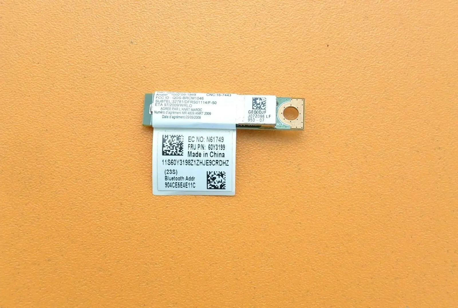 Lenovo ThinkPad X100e W520 T510 T410 X201 BLUETOOTH модуль BOARD J07Z096 | Компьютеры и офис