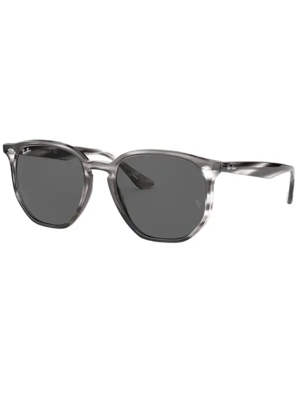 

Rayban 4306 643087 54 Sunglasses Vintage Grey Havana Frame Dark Grey Lenses High Quality Vision Unisex Sunglass 2021