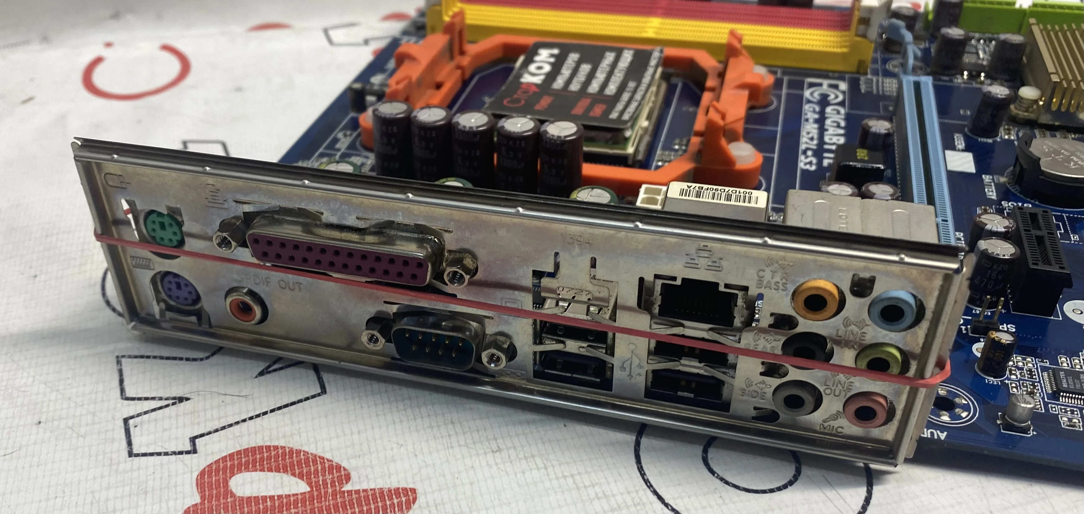 Материнская плата GIGABYTE GA-M52L-S3 AM2​ AMD |
