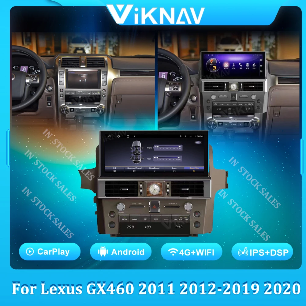 

Android мультимедийный плеер для Lexus GX460 2011 2012-2020 автомобильное радио GPS навигация 2Din автомобильный видео стерео приемник головное устройство