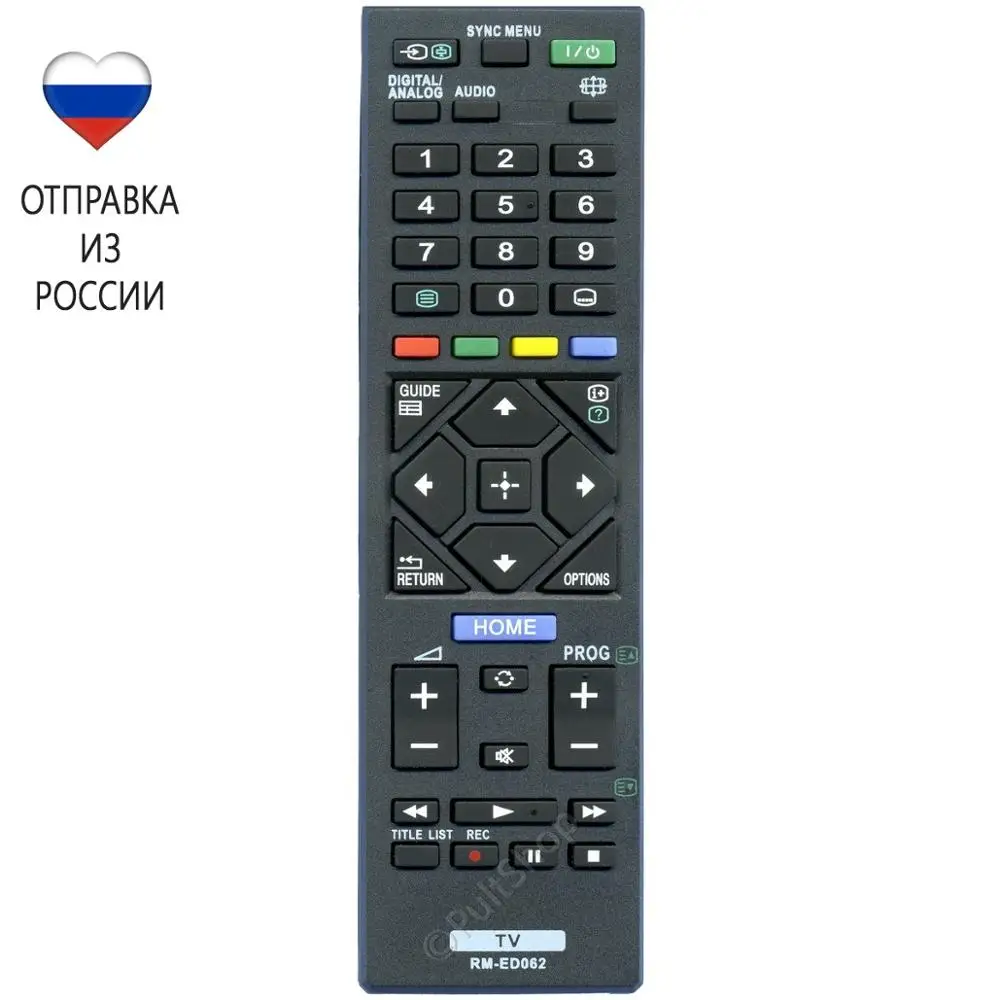 Пульт для Sony RM ED062 телевизора KDL 32R303B 32R303C 32R433B 32R503C 32RD303 32RD433 32RE303|Пульты ДУ| |