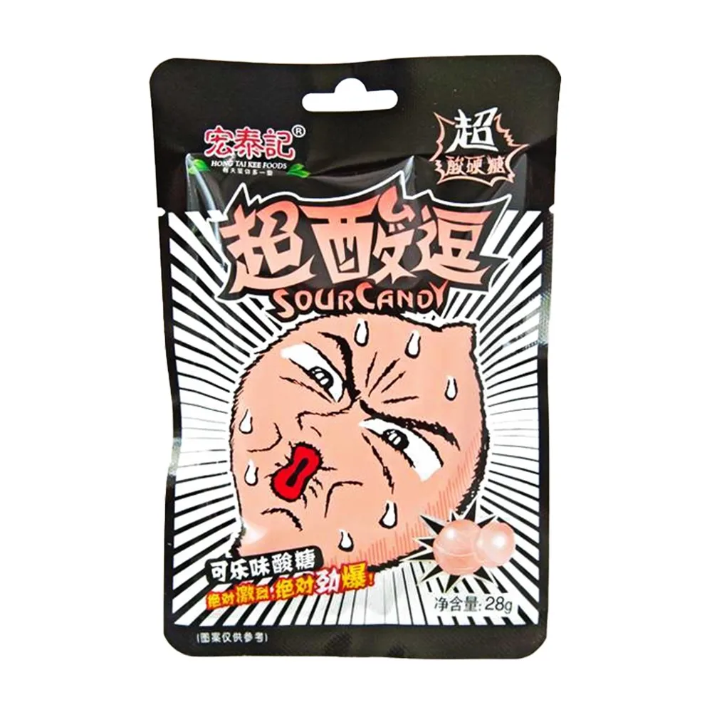 Леденцы Супер кислые Кола Hong Tai Kee Foods...