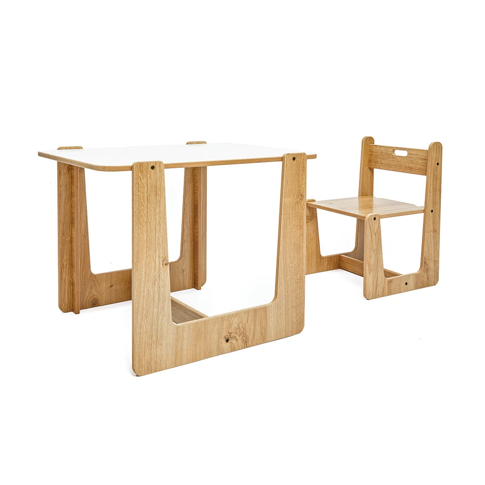 

2-4 Age Montessori Table and Chair Set Wooden Study Table Toddler Activity Desk Children Table Kids Furniture Chair for Babies