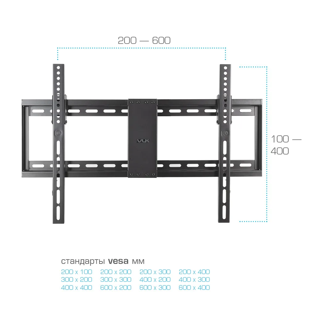 Кронштейн стальной настенный для LED/LCD телевизоров (TV) диагональю 32-90 дюйма VLK TRENTO-39