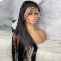 30 inch bone straight lace front wig short 4x4 closure wig brazilian long lace frontal human hair wigs for black women 13x4 wigs