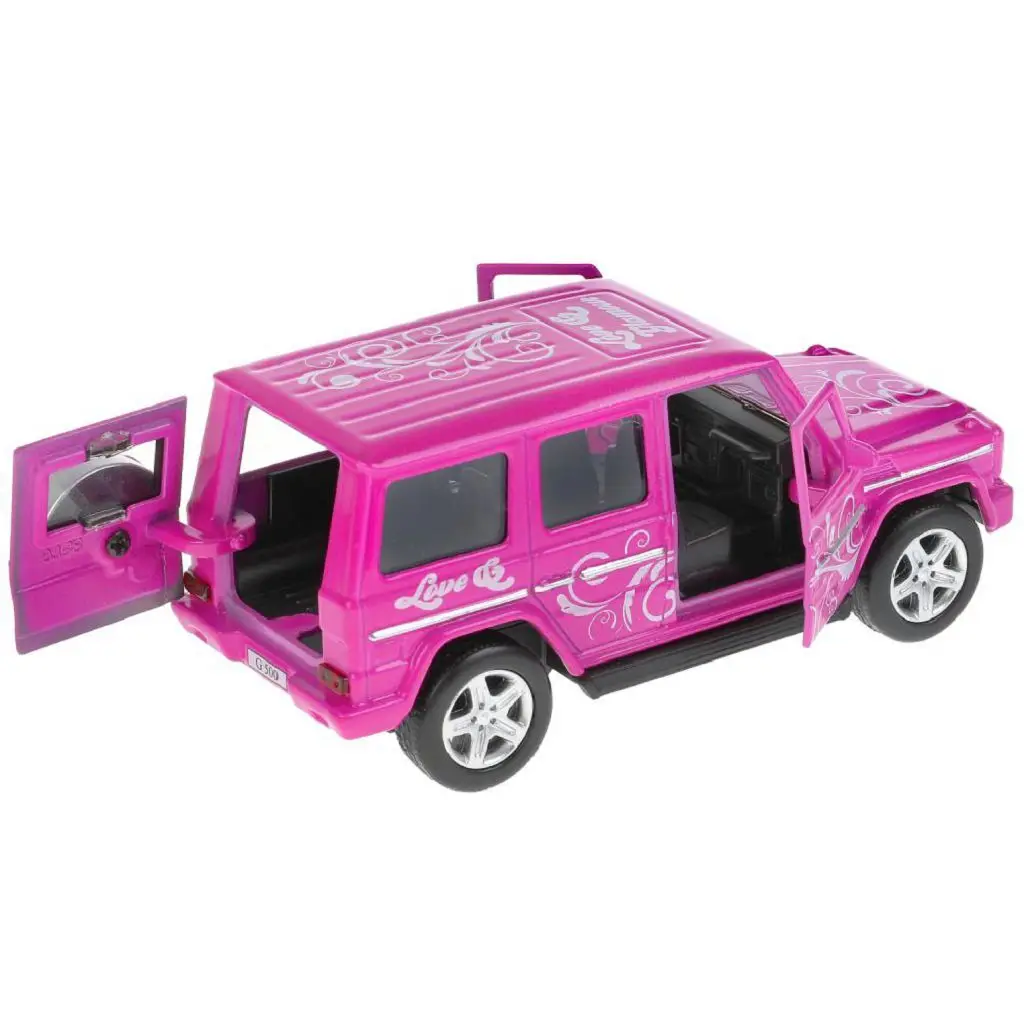 Фото Металлическая модель (Mercedes-Benz G-class) в коробке 7x18x8см (GCLASS-12GRL-LIL) №2