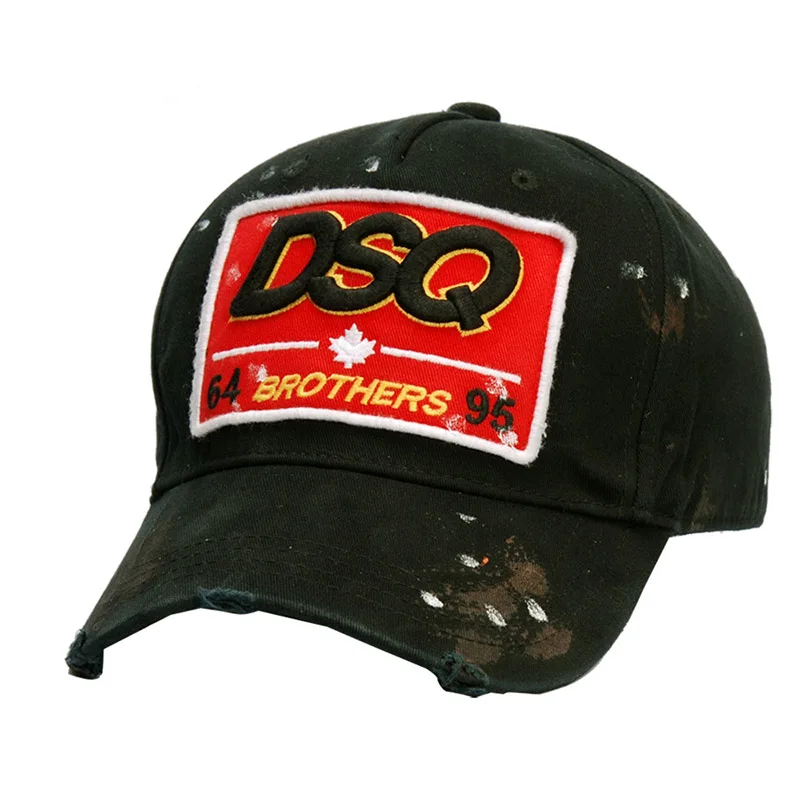 

New DSQUARED2- Racing Trucker Hat Fashion Baseball Cap Women Men Hat Summer Sport Cap