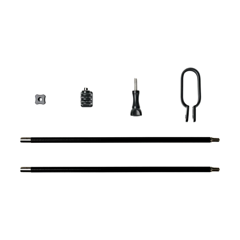 Байкерское U-образное крепление Insta360 (GO 2/ONE X2/ONE R) с невидимой палкой для селфи