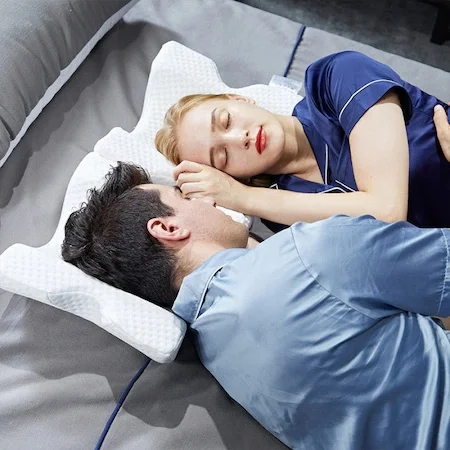 Visco curved pillow orthopedic for Arm and neck pain дакимакура для дома cuscino cojines ортопедическая подушка