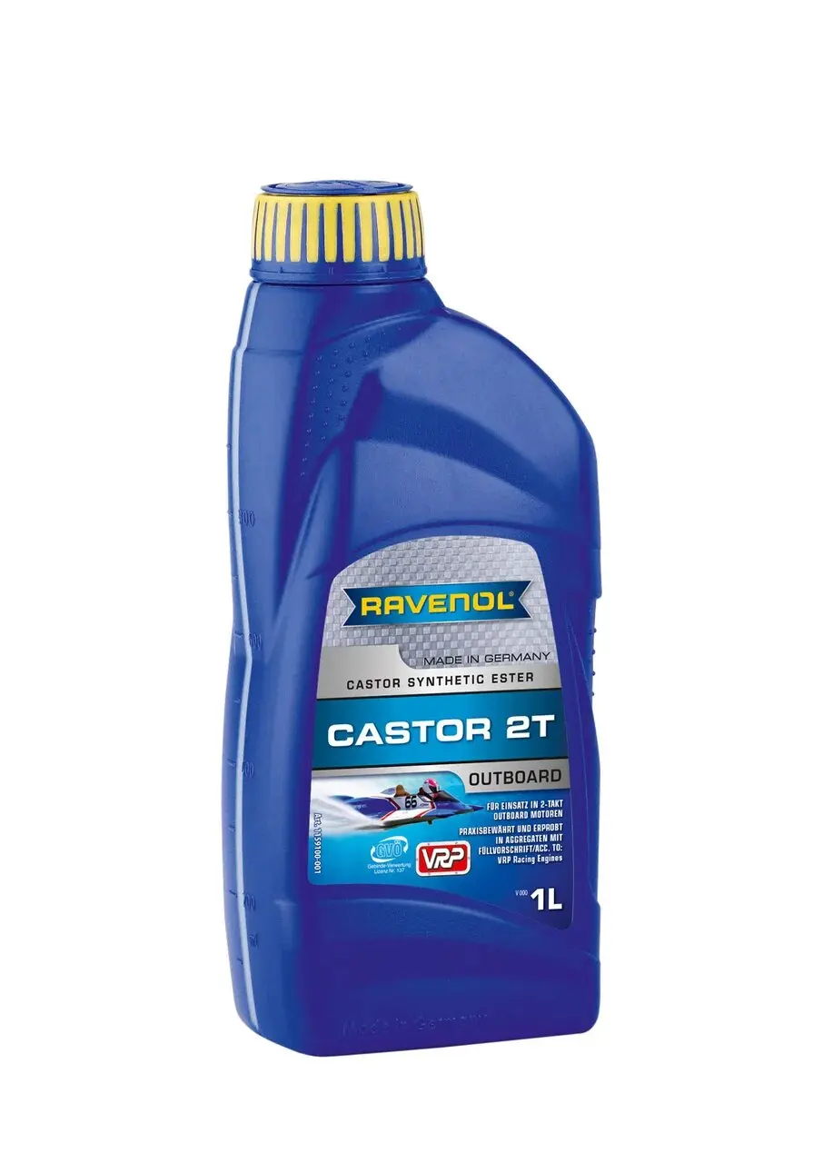 Моторное масло для 2Т лод.моторов RAVENOL Outboard Castor 2T ( 1л) new | Автомобили и мотоциклы