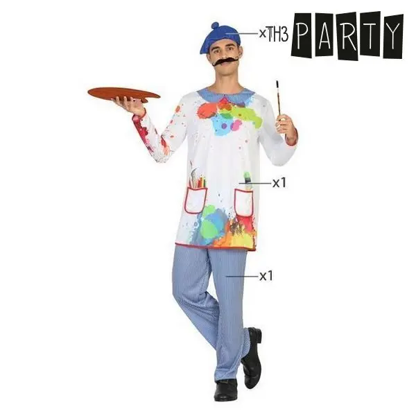 Костюм для взрослых мужчин маляр (3 шт.) |