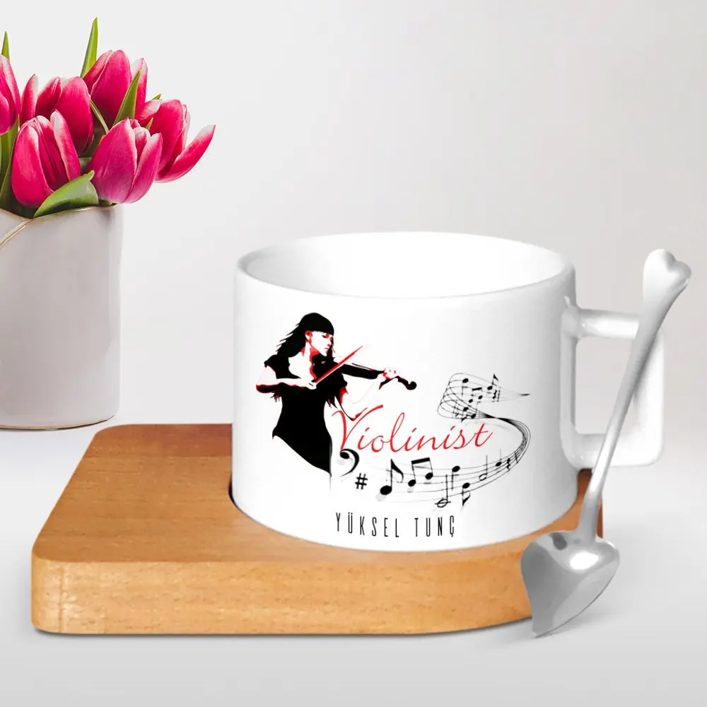 

Персонализированная Профессиональная деревянная керамическая чашка Altlıklı