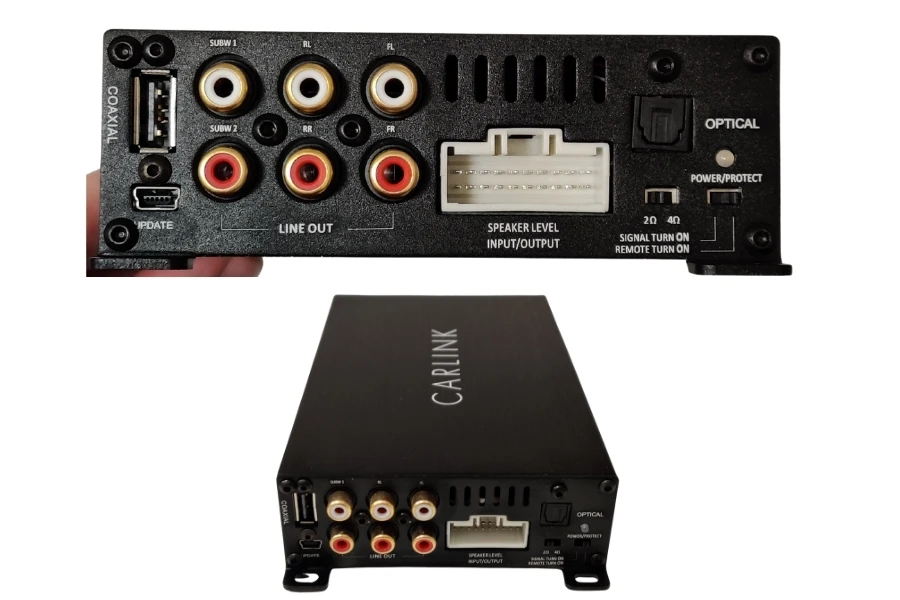 Автомобильный 4-х канальный усилитель с процессором DSP Carlink PNB 455.PRO для CITROEN PEUGEOT 2016+