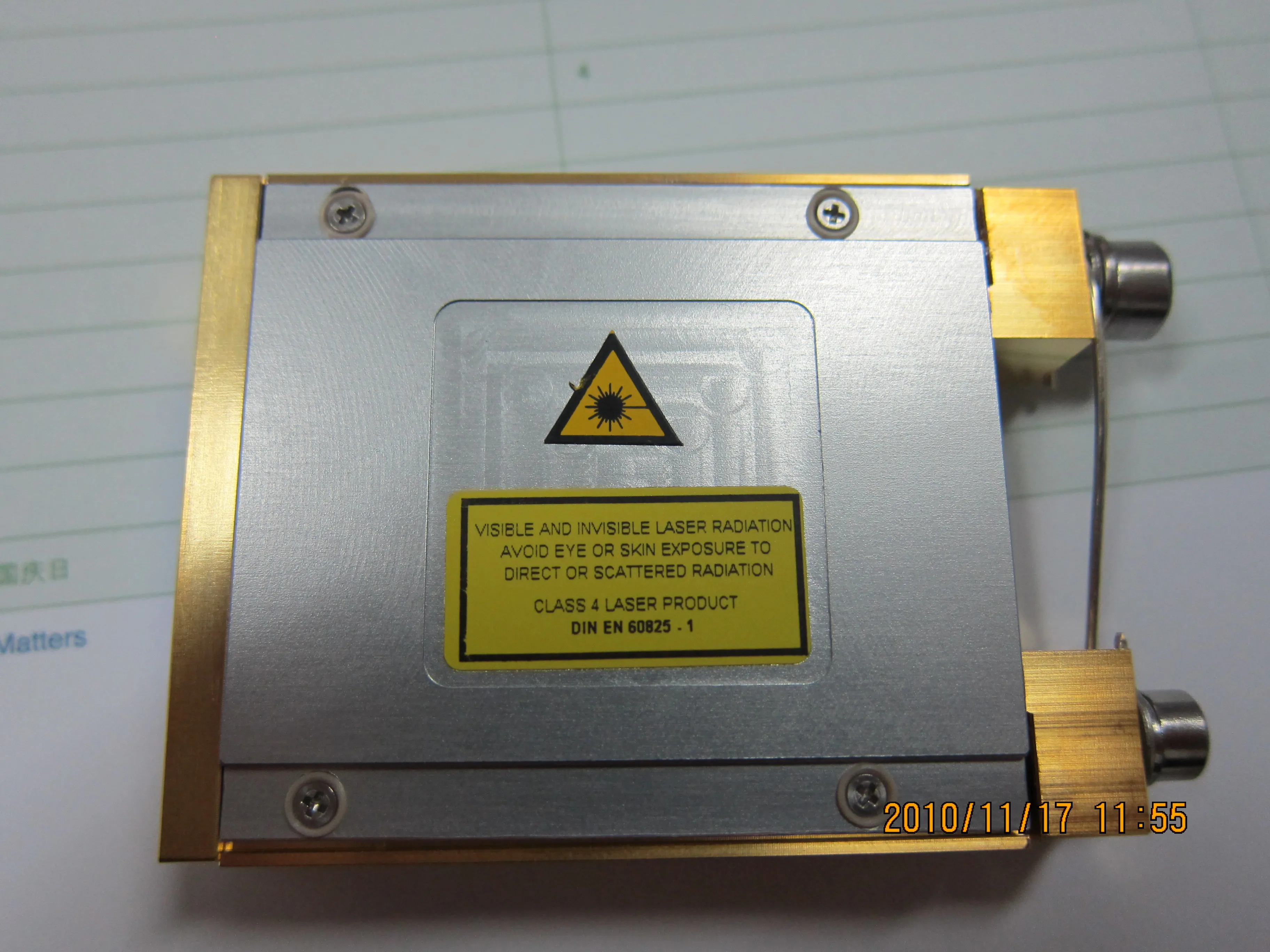 Диодный Лазерный стек Dilas 3 бар 808 нм для удаления волос машина/наконечник