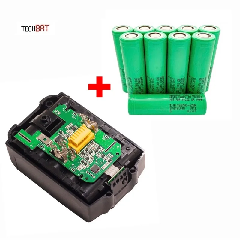 Набор для сборки аккумулятора Makita 18V 4Ah 5Ah 6Ah BL1840 BL1850 BL1860 BL1830 LXT 18650