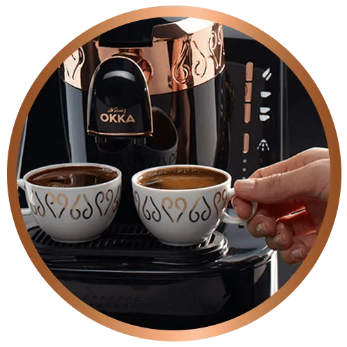 

OK001 WHOPPING Home Office Special English Coffee Machine Portable Travel Coffee Maker Brew Tea Coffe Powder Electric Pot AC220 ~ 240V