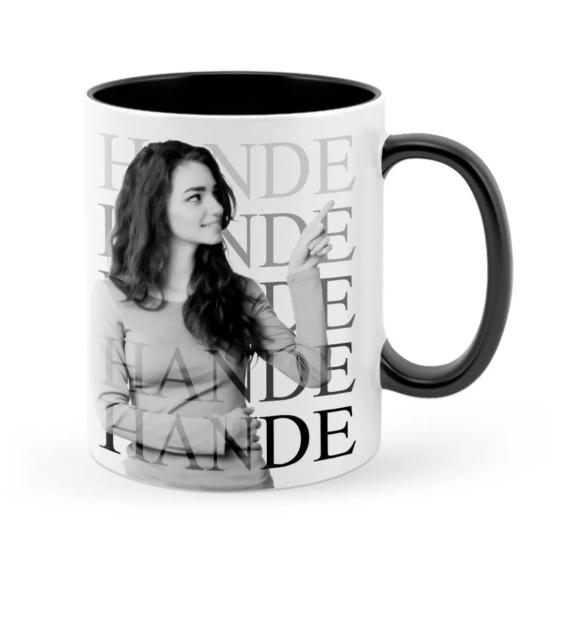 

Personalized Photo Black Mug Cup-11