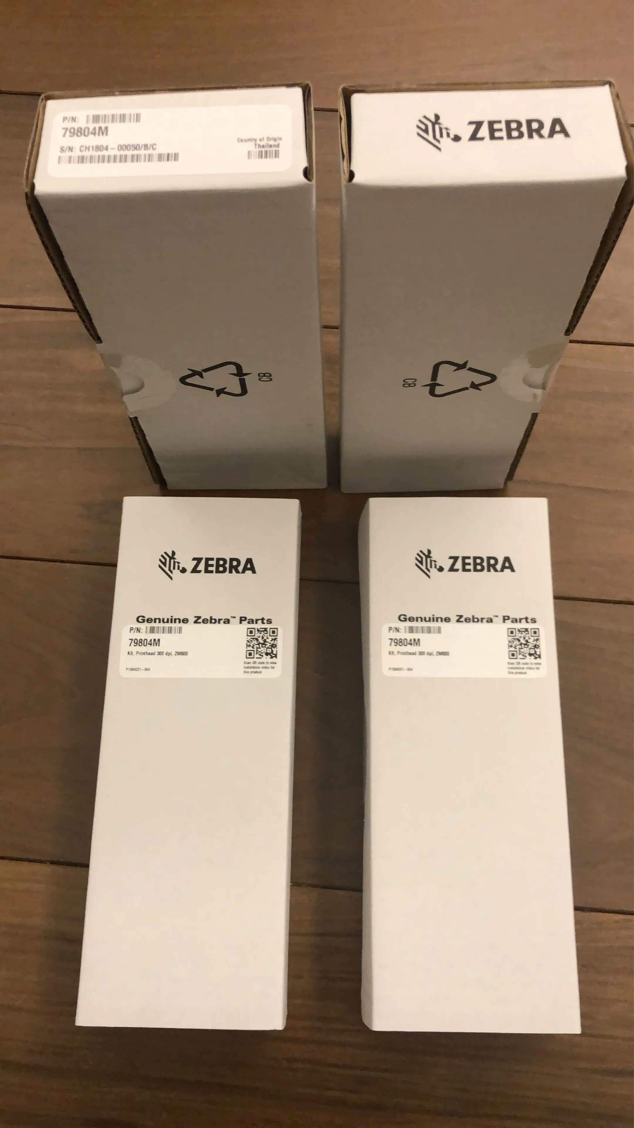 Новая Оригинальная печатающая головка для Zebra ZM600 203 точек/дюйм термальная P/N: 79803 м