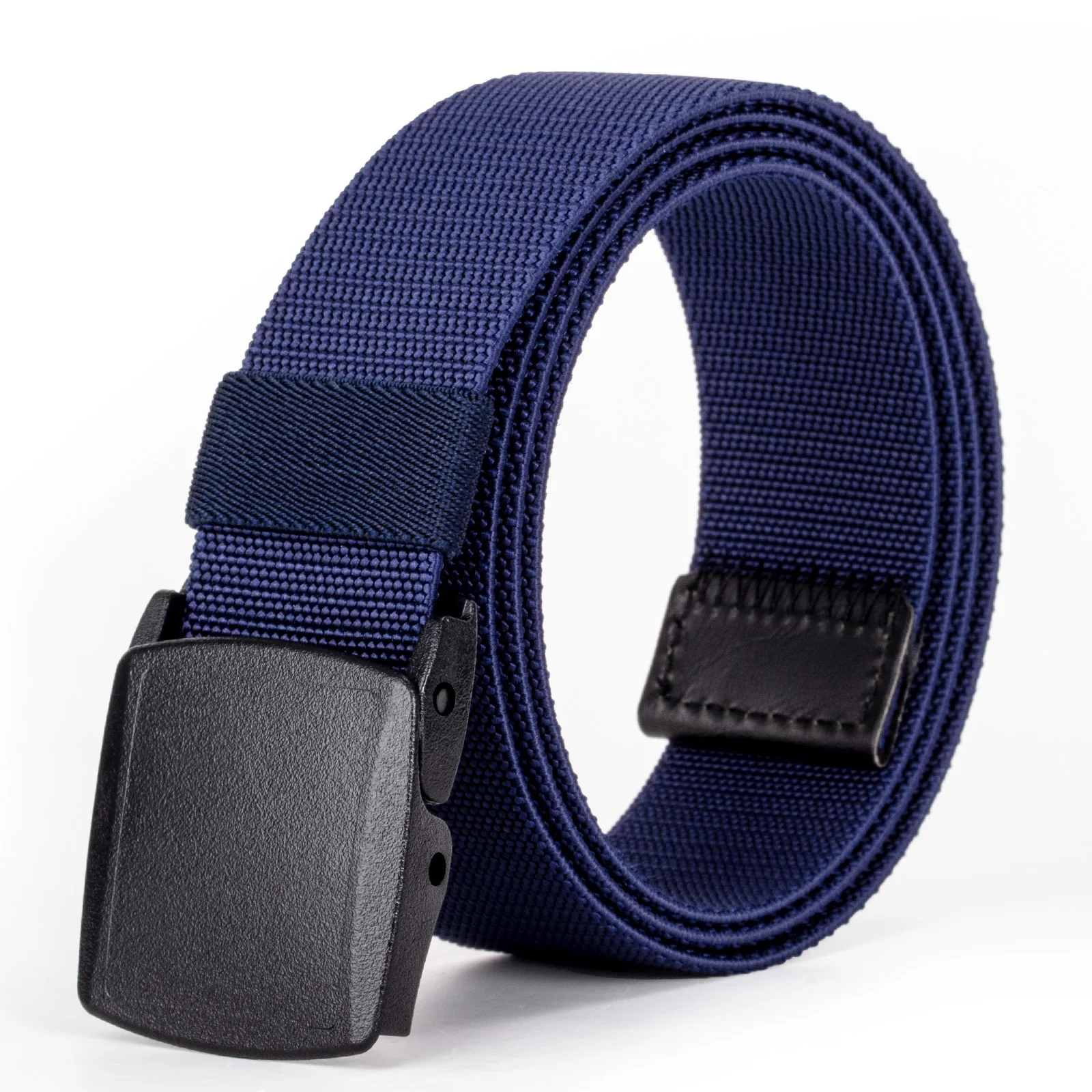 

2021 New style The elastic stretching men's belt buckle can be adjusted by yourself can choose from a variety of colors Free s