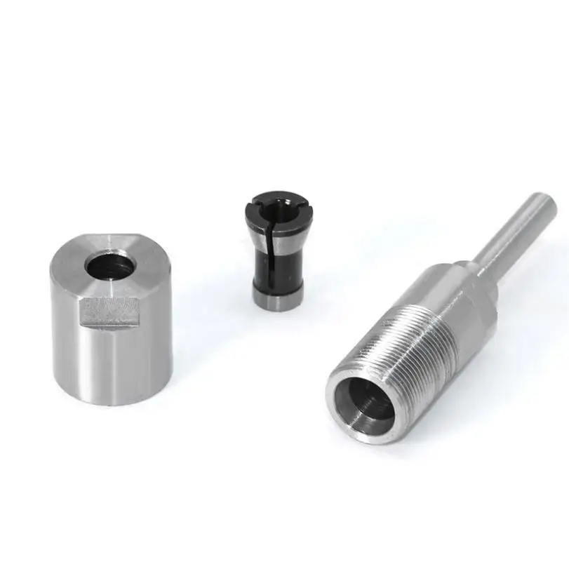 

1 pc 1/4" 8mm 12mm 1/2" Shank 6mm shank Router Bit Extension Rod Collet Engraving Machine Extension Milling Cutter for Wood