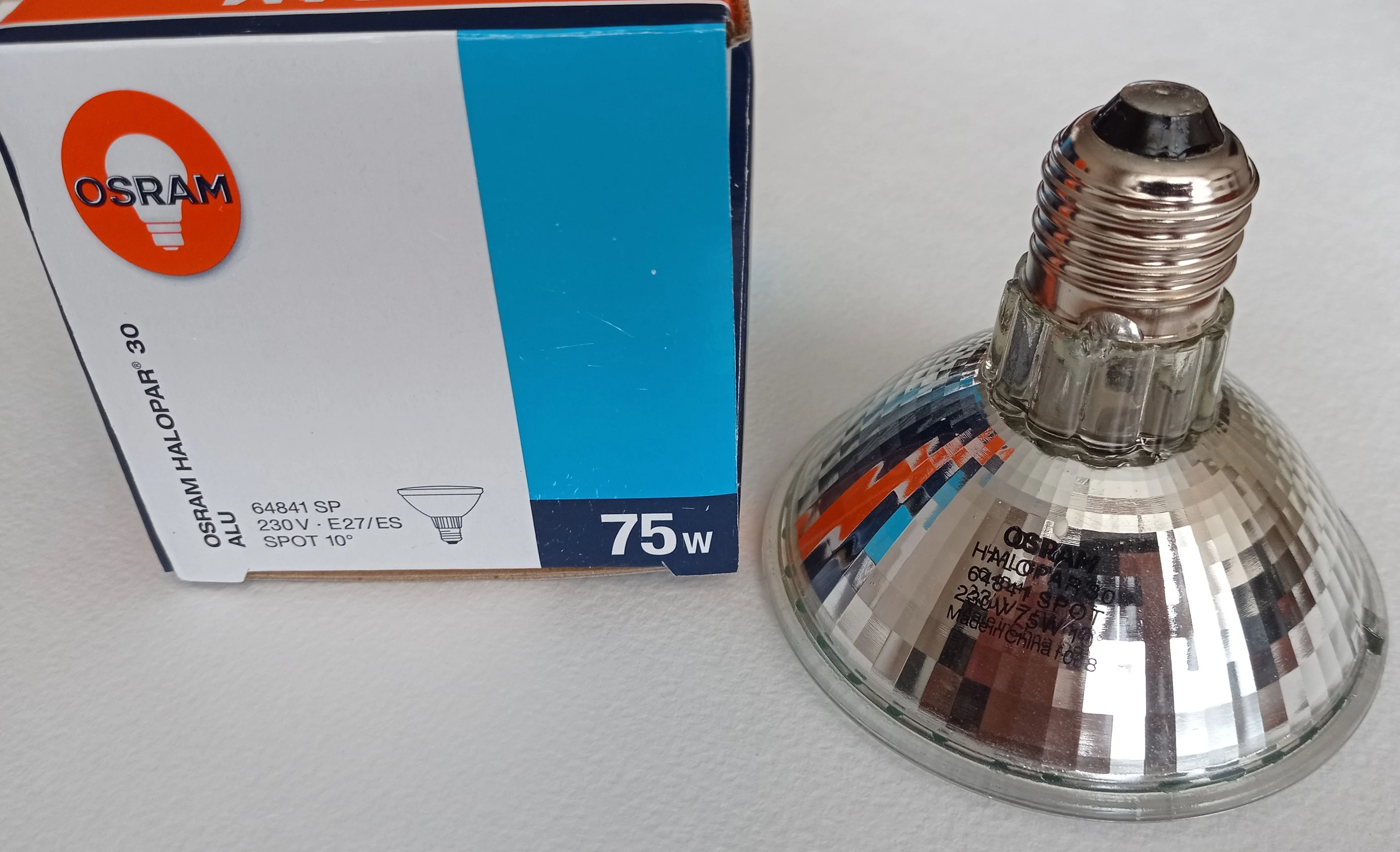 OSRAM 64841 SP 230V 75W E27 10° HALOPAR 30 4050300338460 - лампа галогенная |