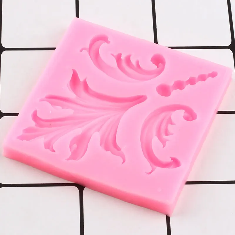 

European Baroque Relief Silicone Mold Cake Border Fondant Molds Cake Decorating Tools Candy Resin Clay Chocolate Gumpaste Moulds